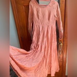 BNWOT Authentic ETHNIC PK 3 piece Gown & Sharara Size L-XL